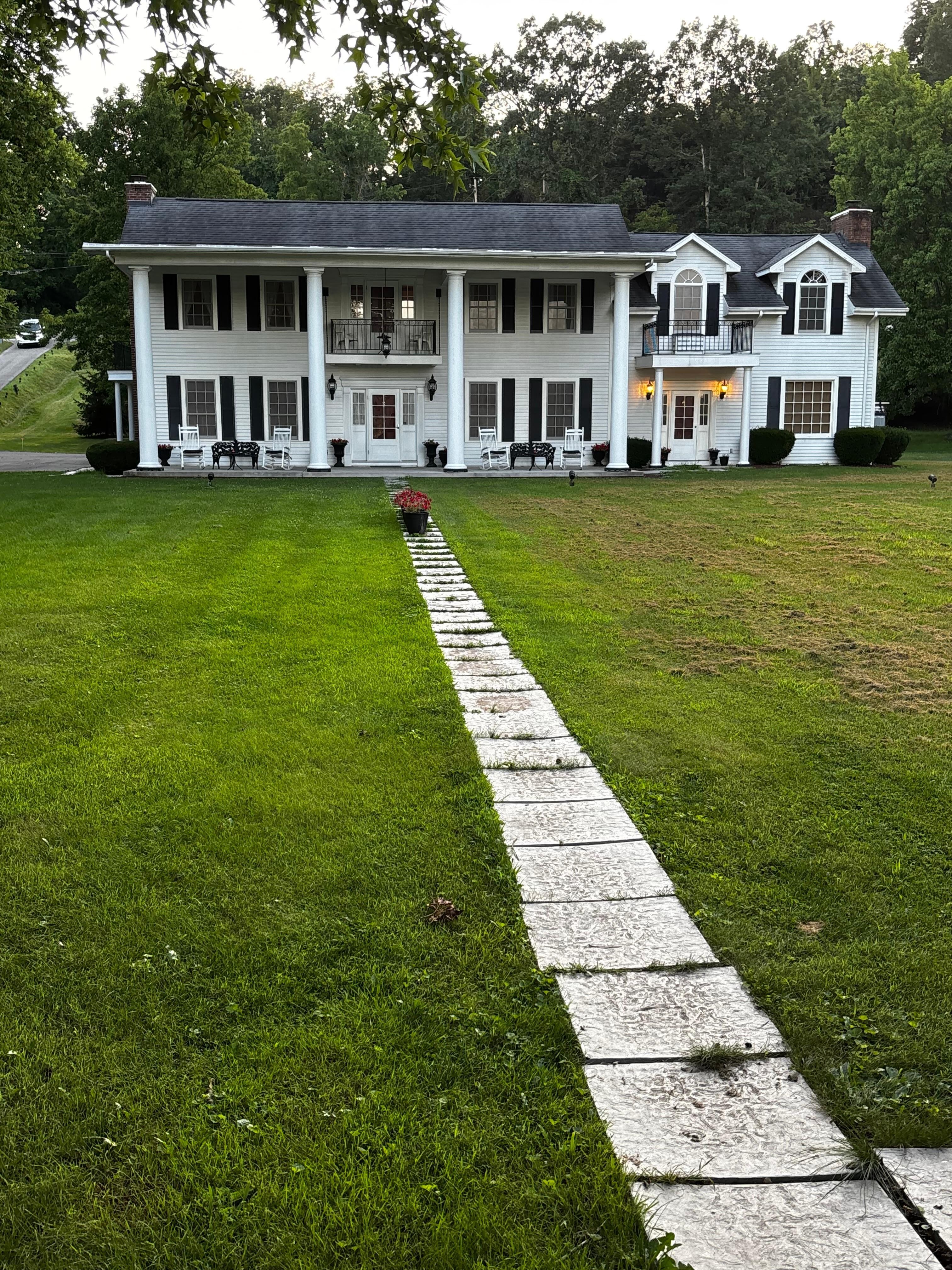 Beautiful. Front porch is so nice. 