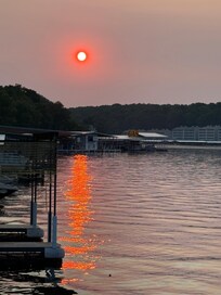 Sunrise off the dock