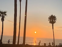 Gorgeous sunsets from our patio!