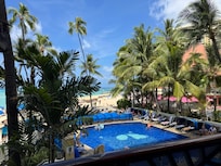 The pool was clean and well cared for