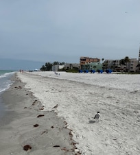 Just a few yards down from us. Empty beach!!