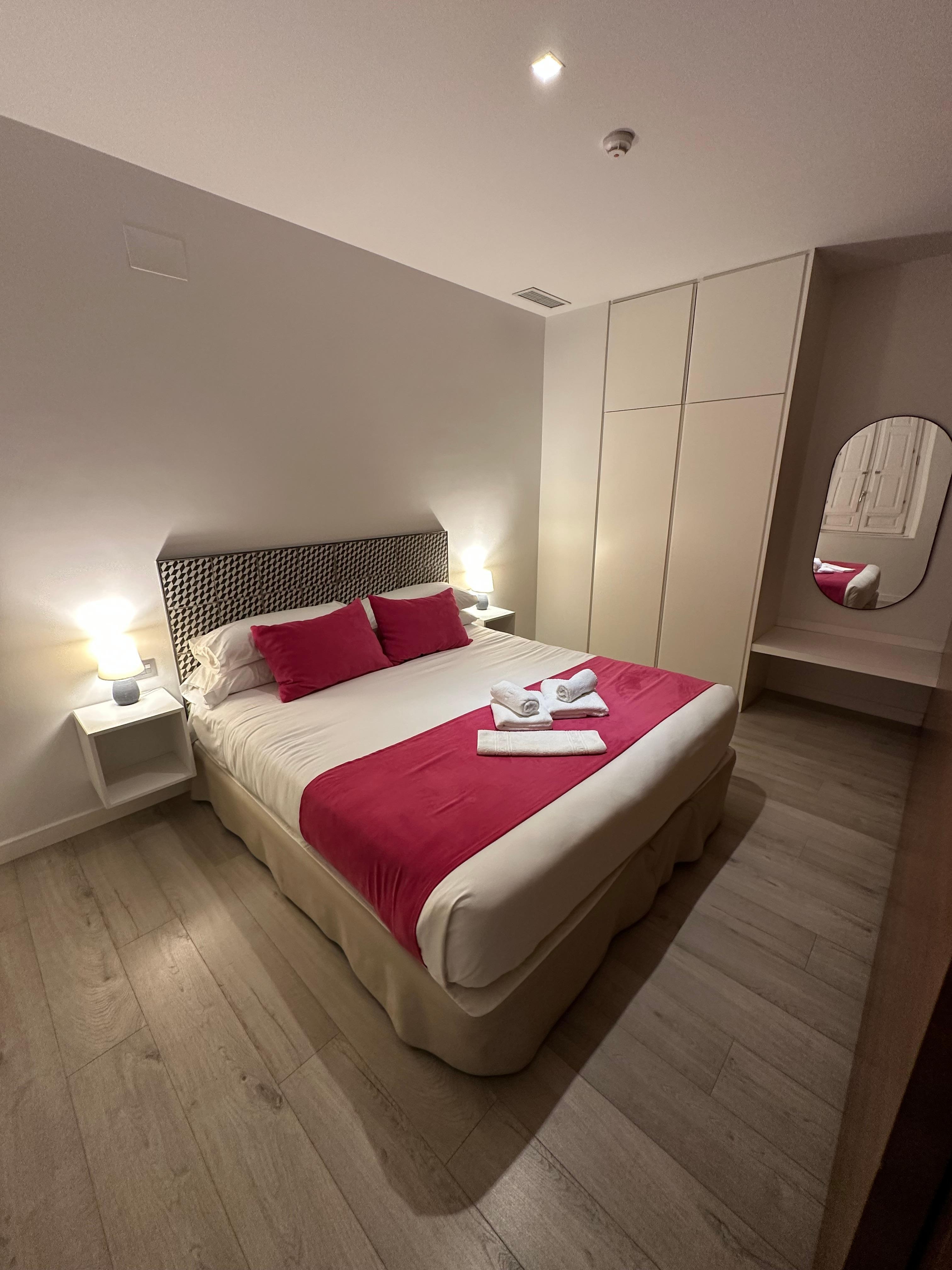 Bedroom in apartment 22