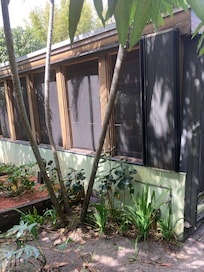 Front porch from lawn.