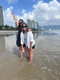 Beach day in Danang