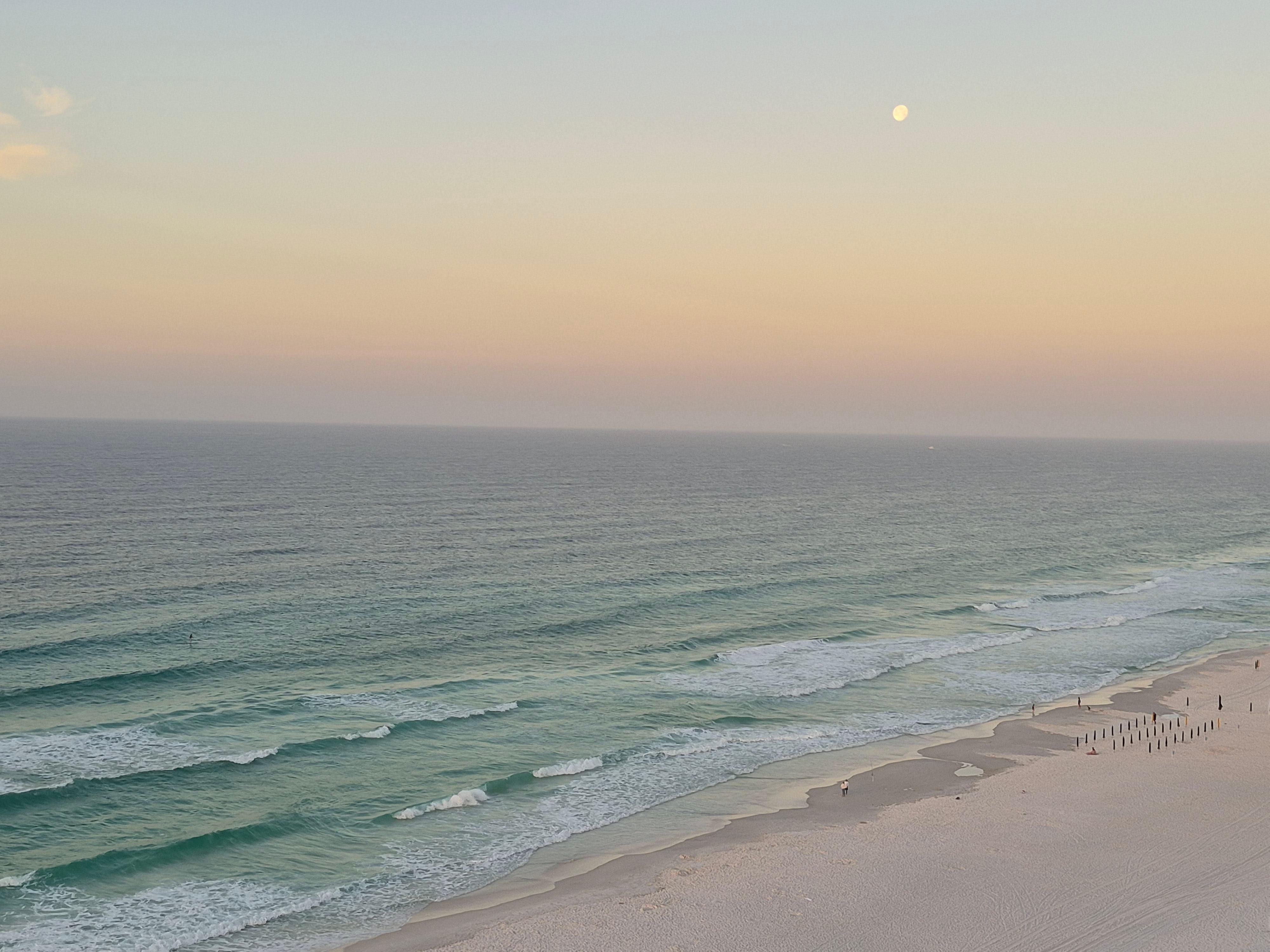 Sunrise from the balcony