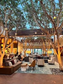 Beautiful lobby and grounds!