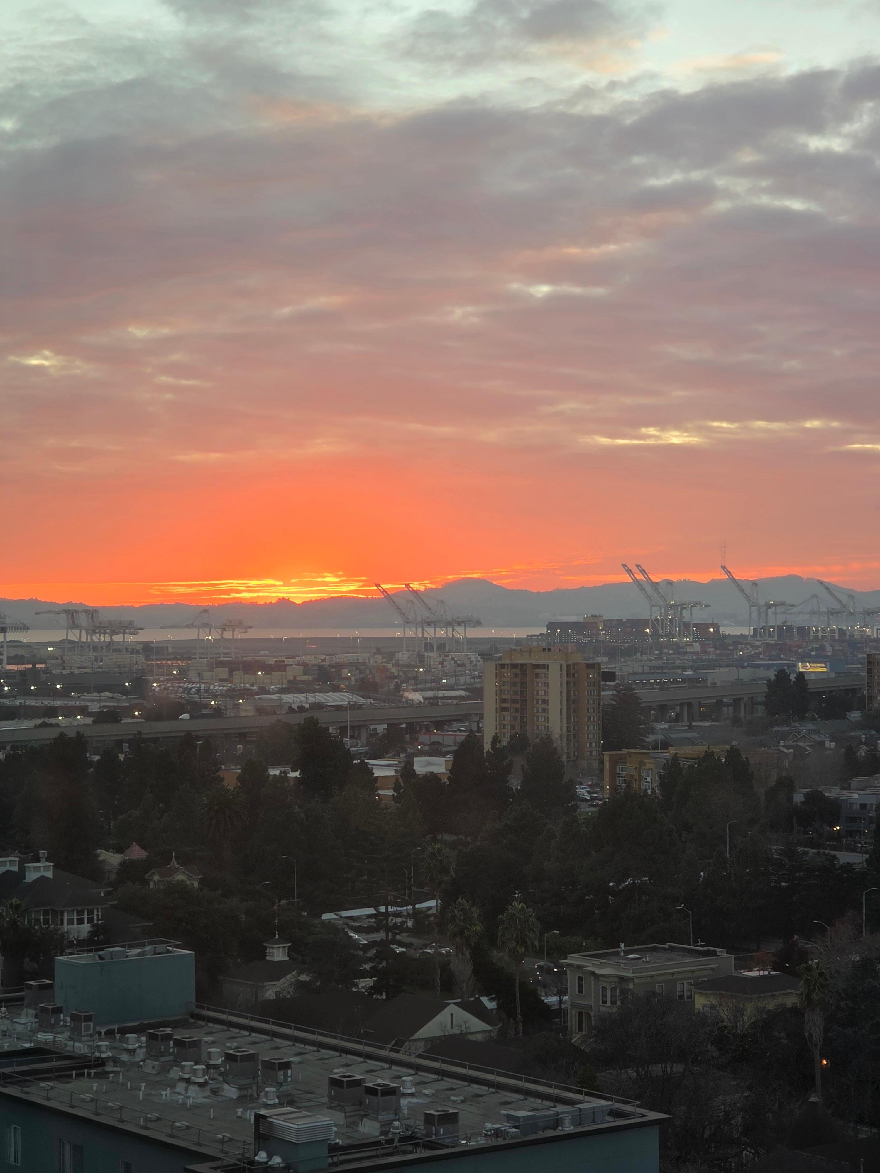 Sunset from 15th floor