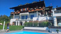 Side of hotel from pool