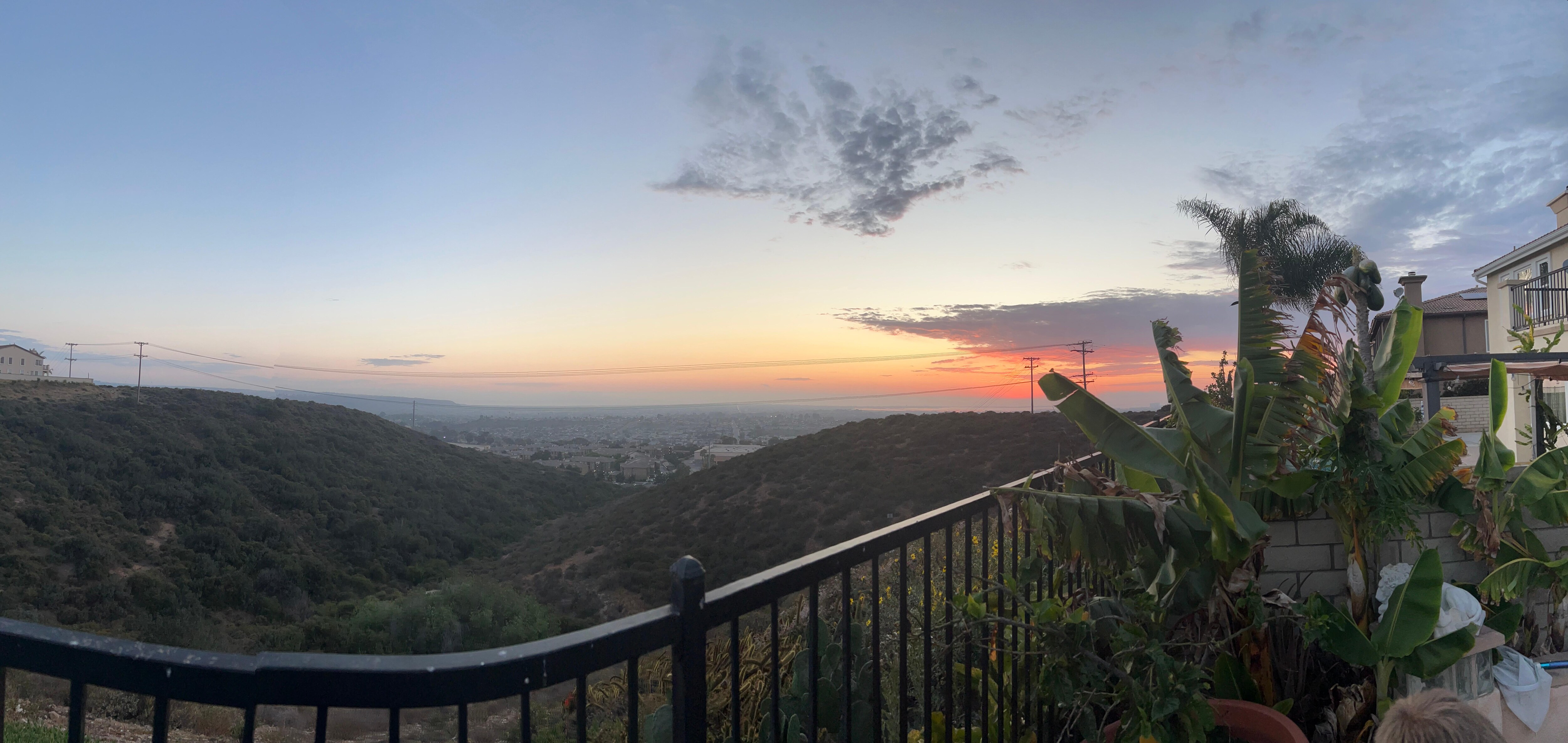 The view from the first night.