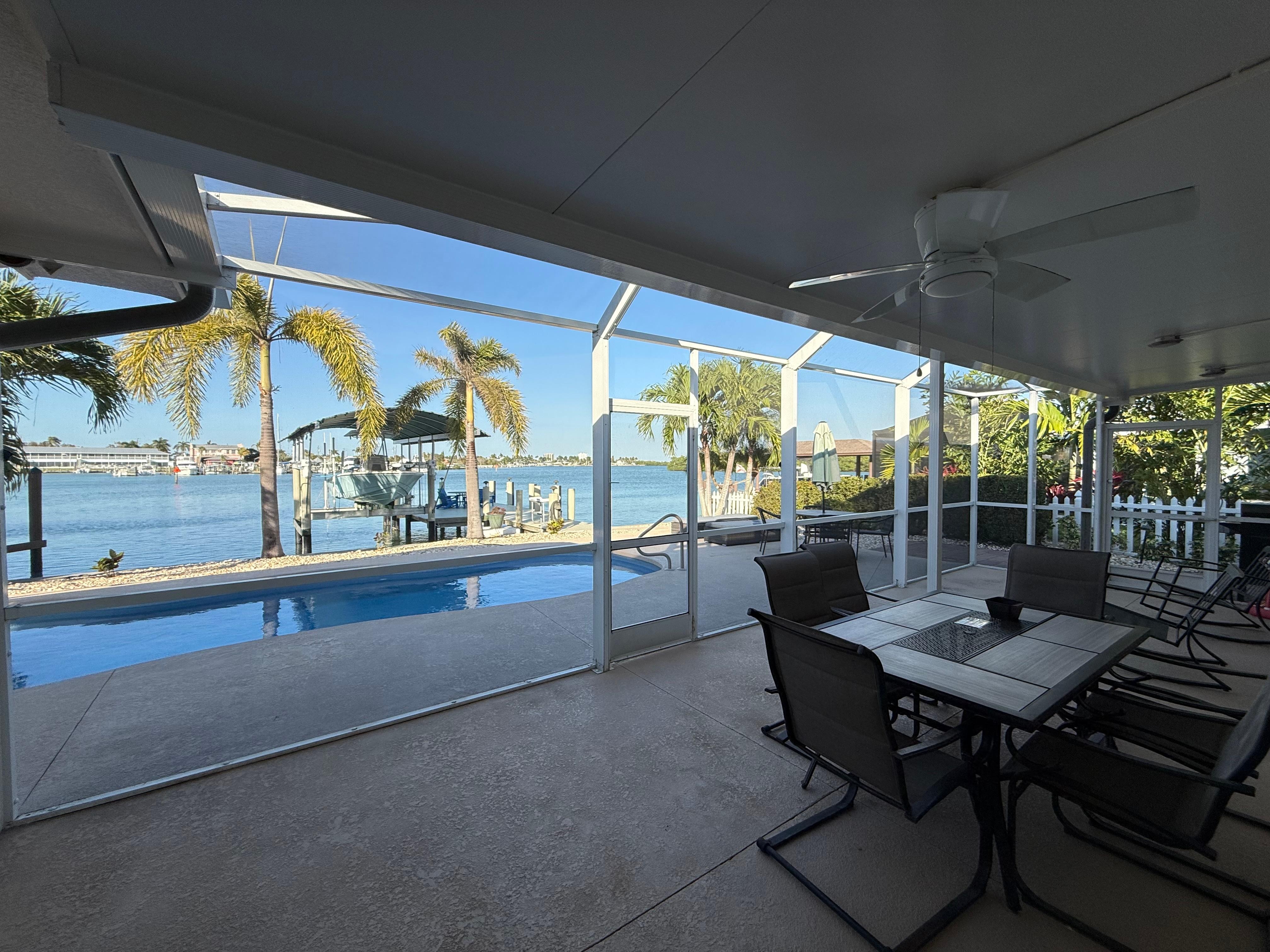 Beautiful lanai and pool area!