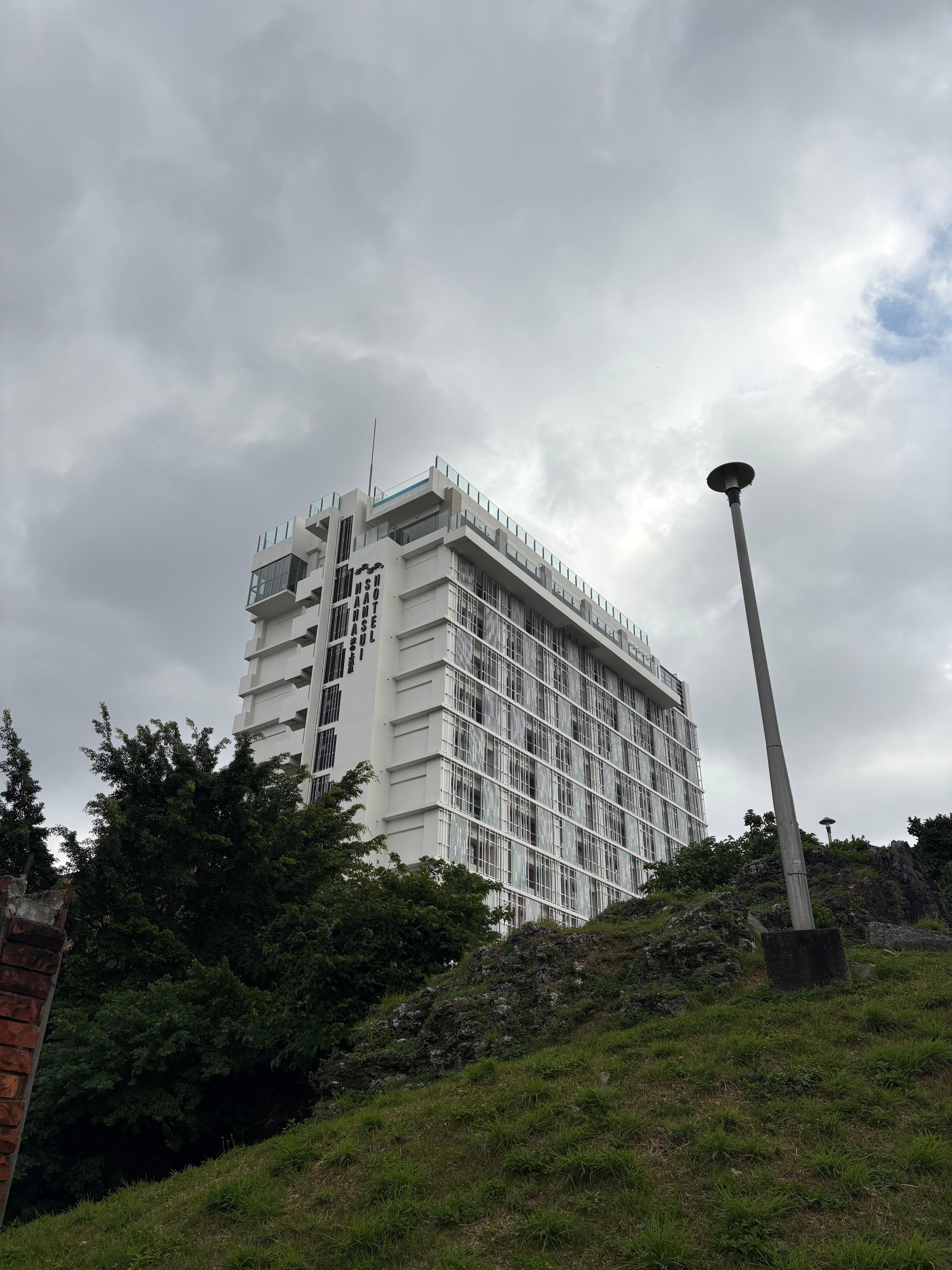 ホテル前の三文珠公園から撮影