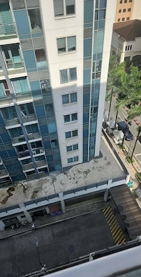 View from the balcony in our room