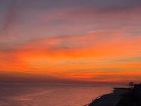 Sunset from the deck