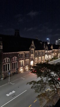 Night view from room