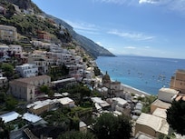View from hotel balcony