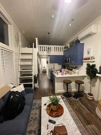 A bed for each of our 4 teenagers! Water heater lasted for many showers!