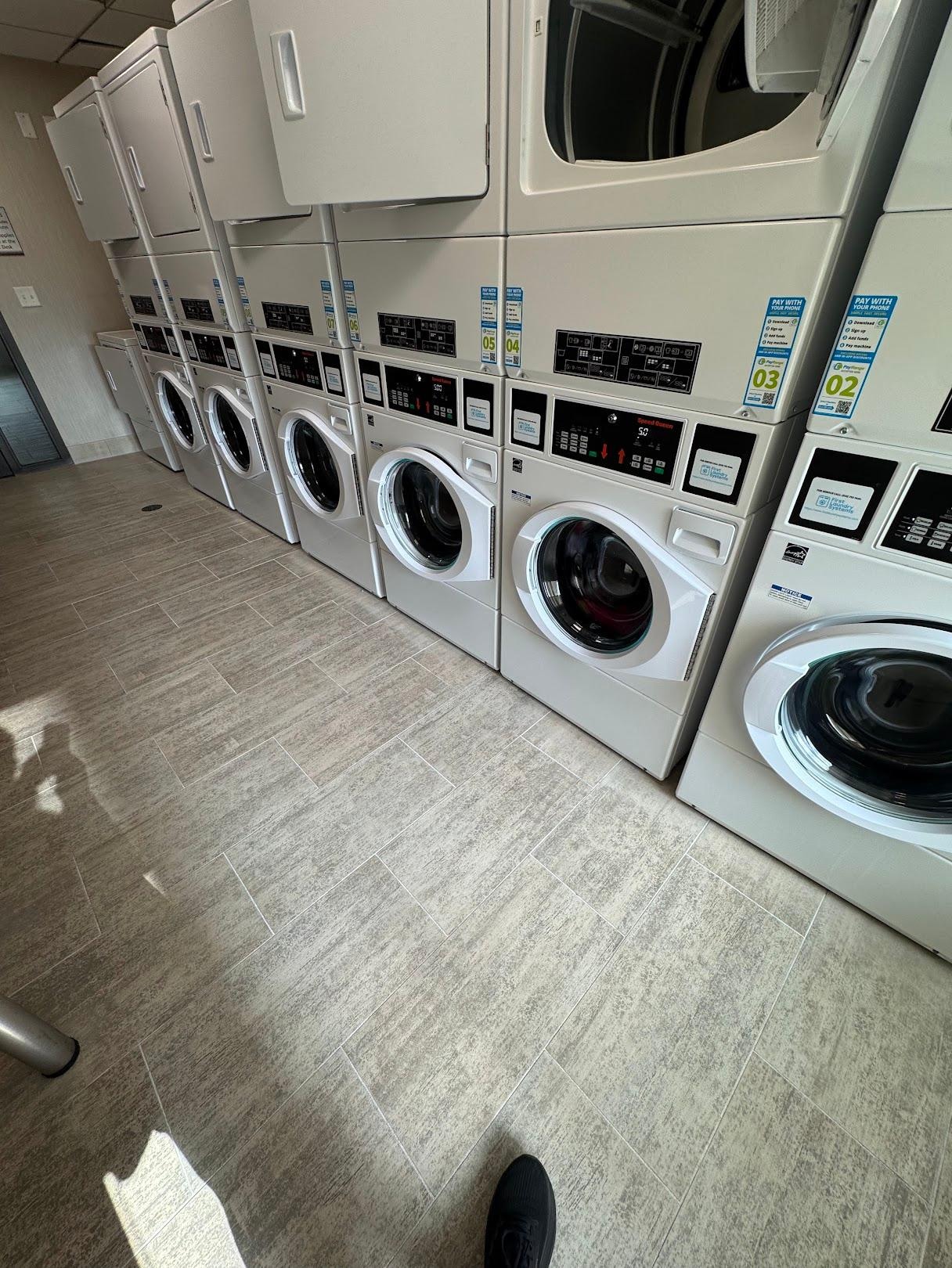 laundry on the 6th floor