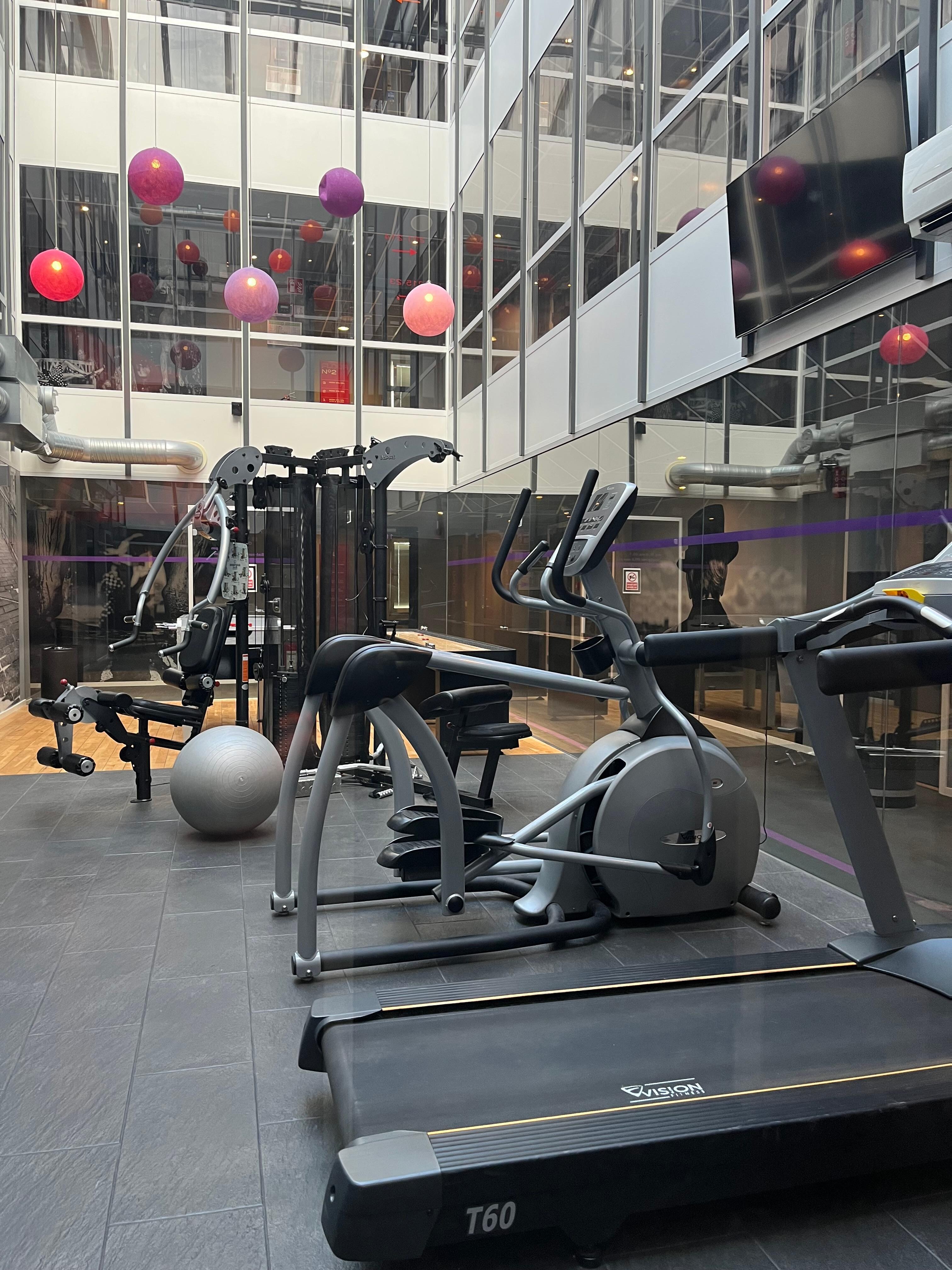 Motionsrum på Hotellet