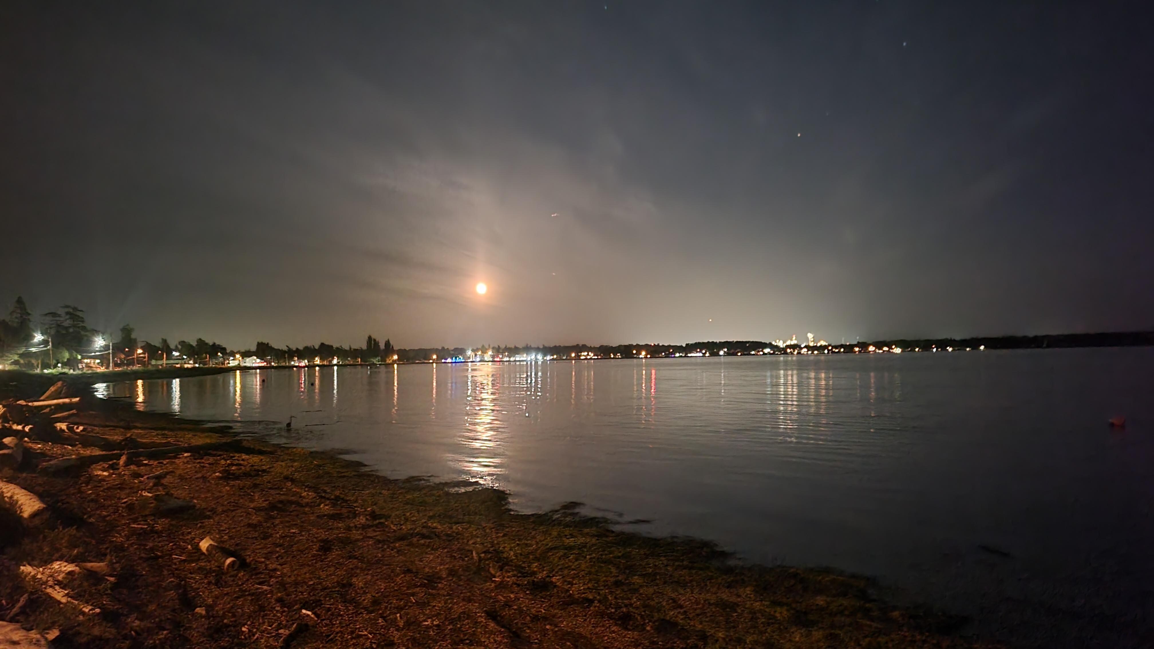 It was a Strawberry moon set we were delighted to enjoy during our stay-beautiful!