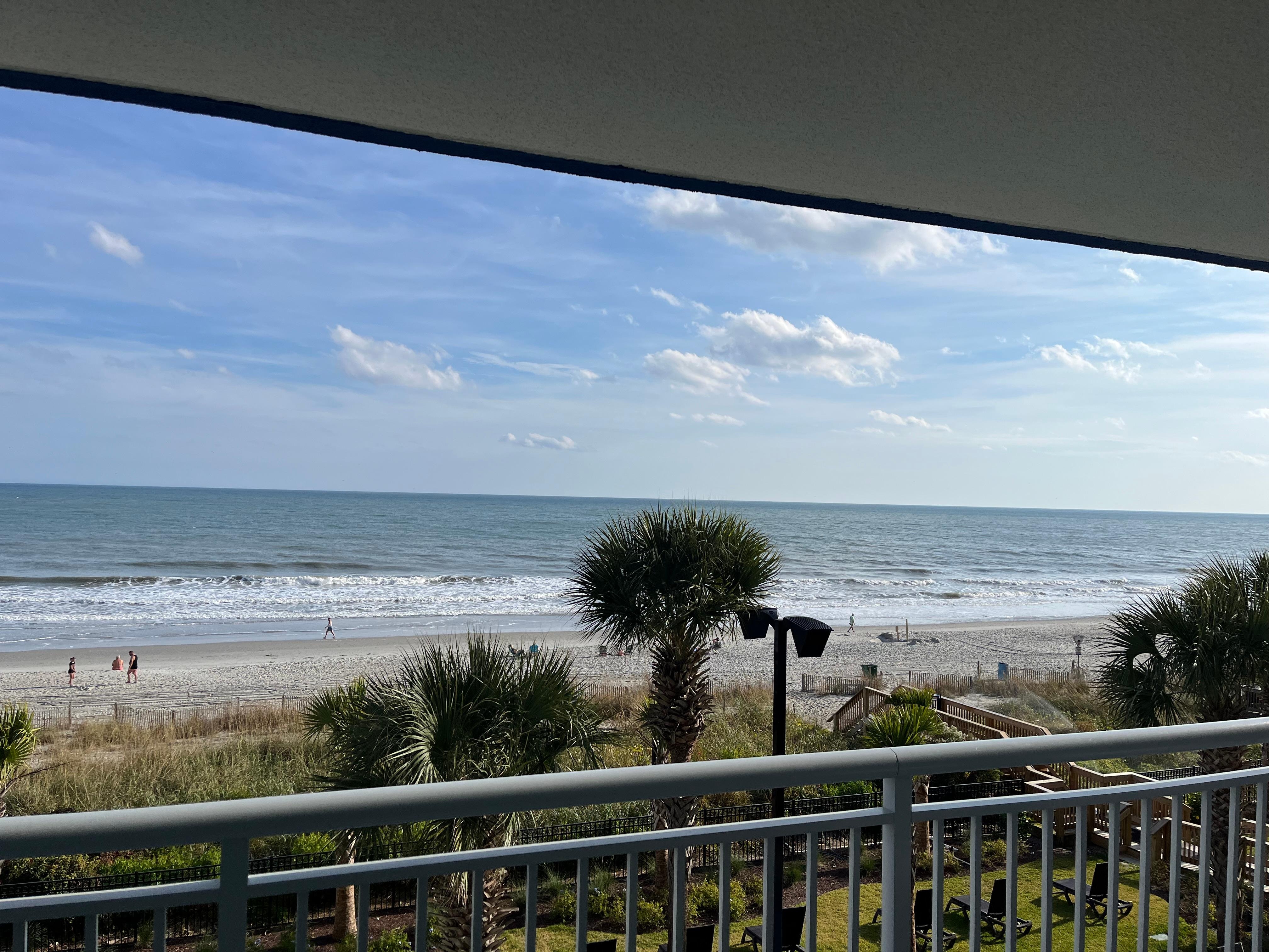 View from the living room. 