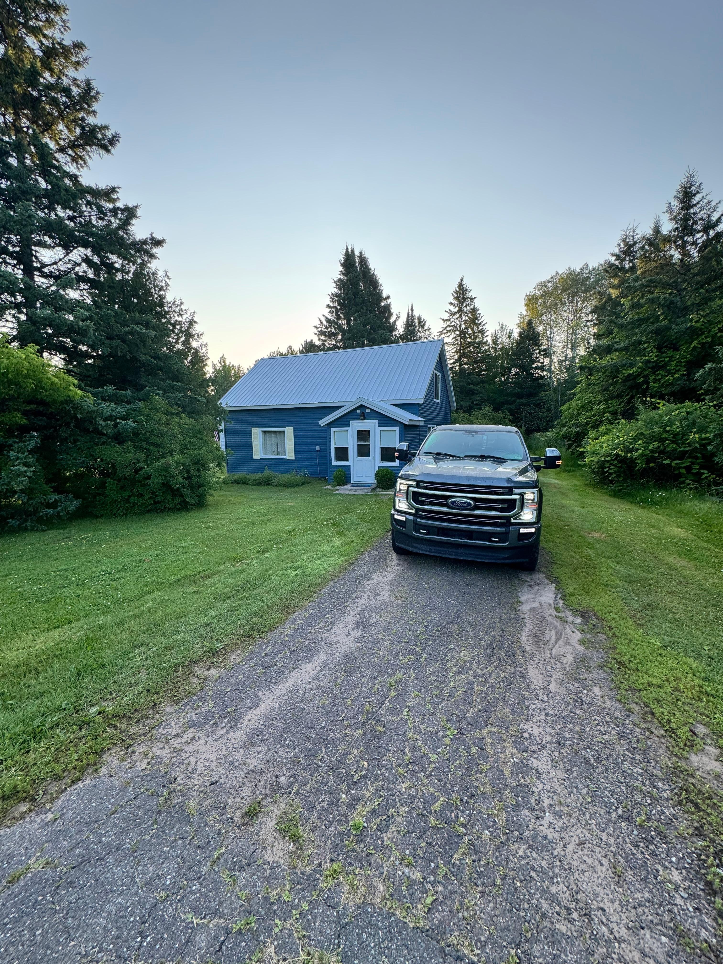 Great parking for our boat and truck!