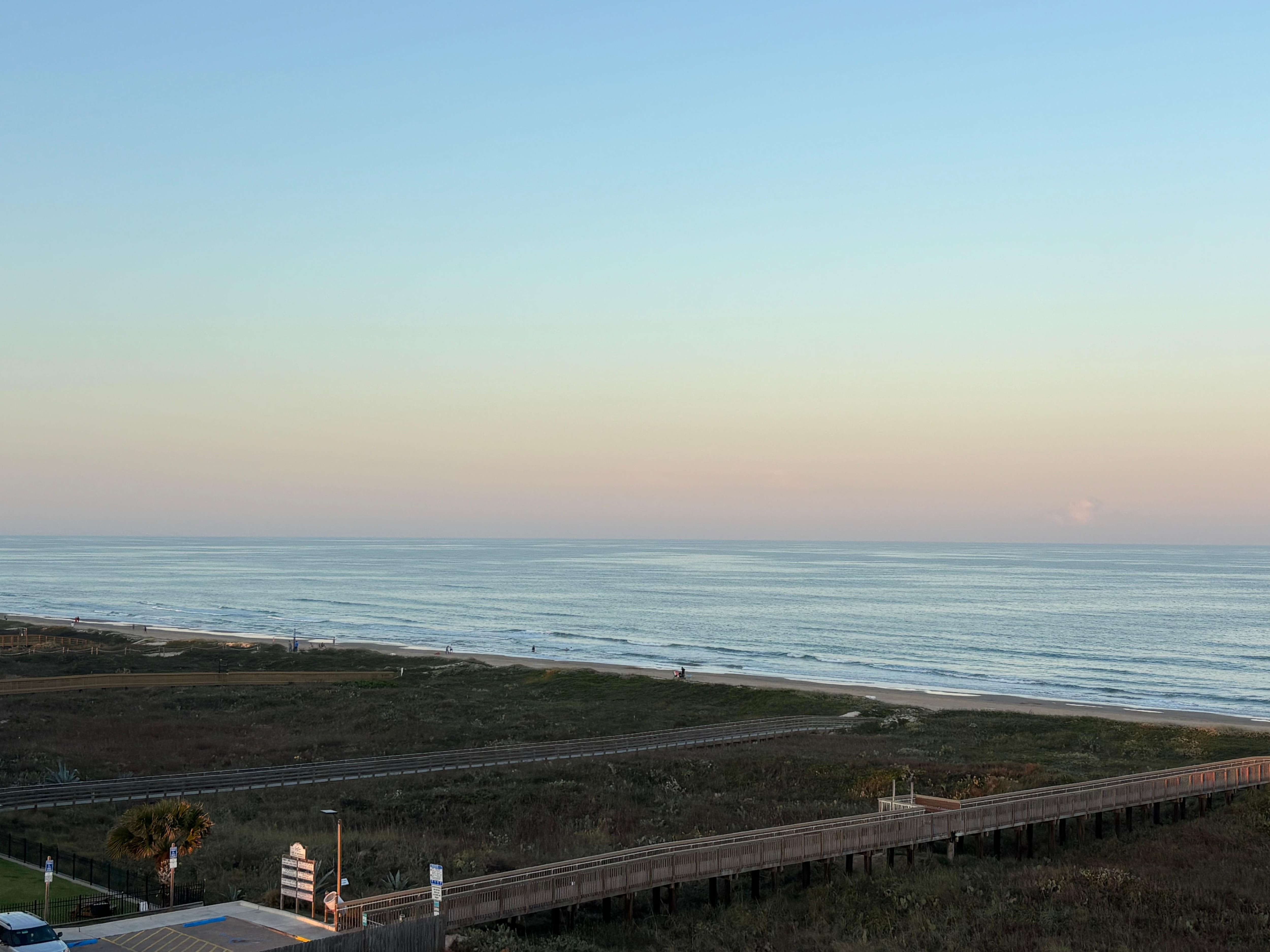 Another view of the side balcony to the north this is the sixth floor
