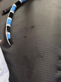 Coverlet stains