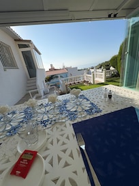 Beautiful breakfast set up