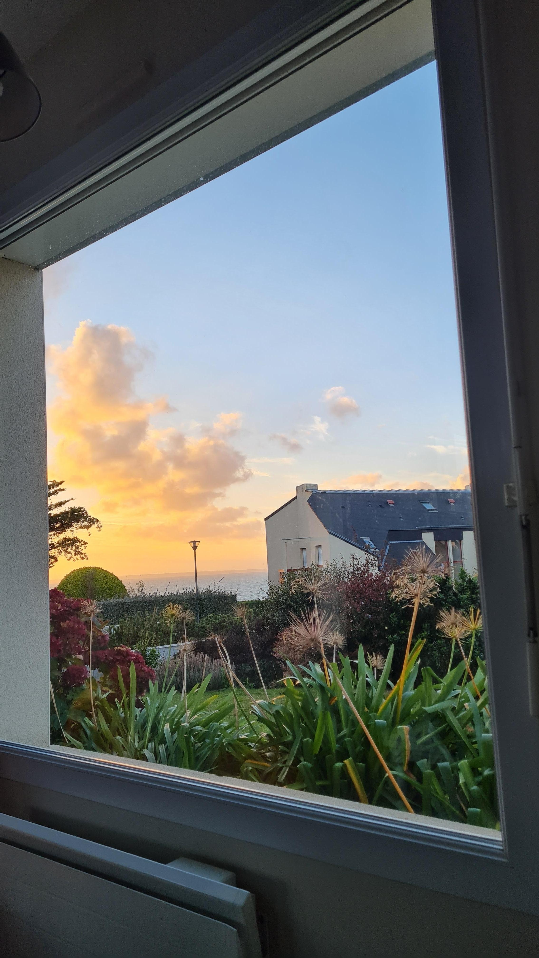 Der wunderschöne Blick vom Sofa aus