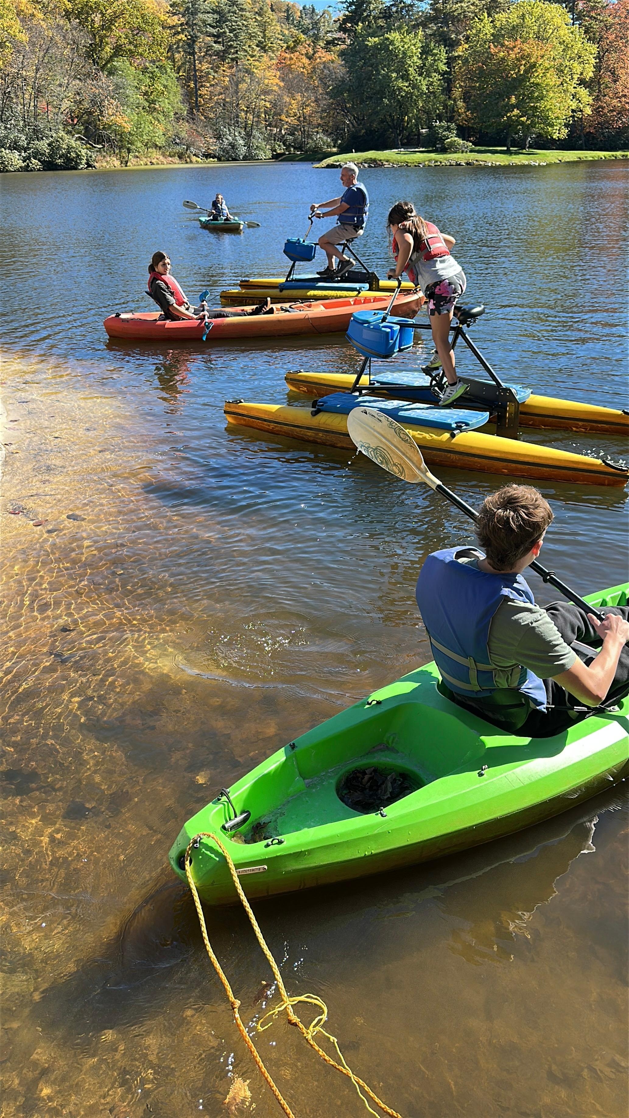 boating at Chetola