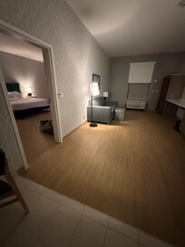 This was right after we got here. The room
Was huge and it was like home.