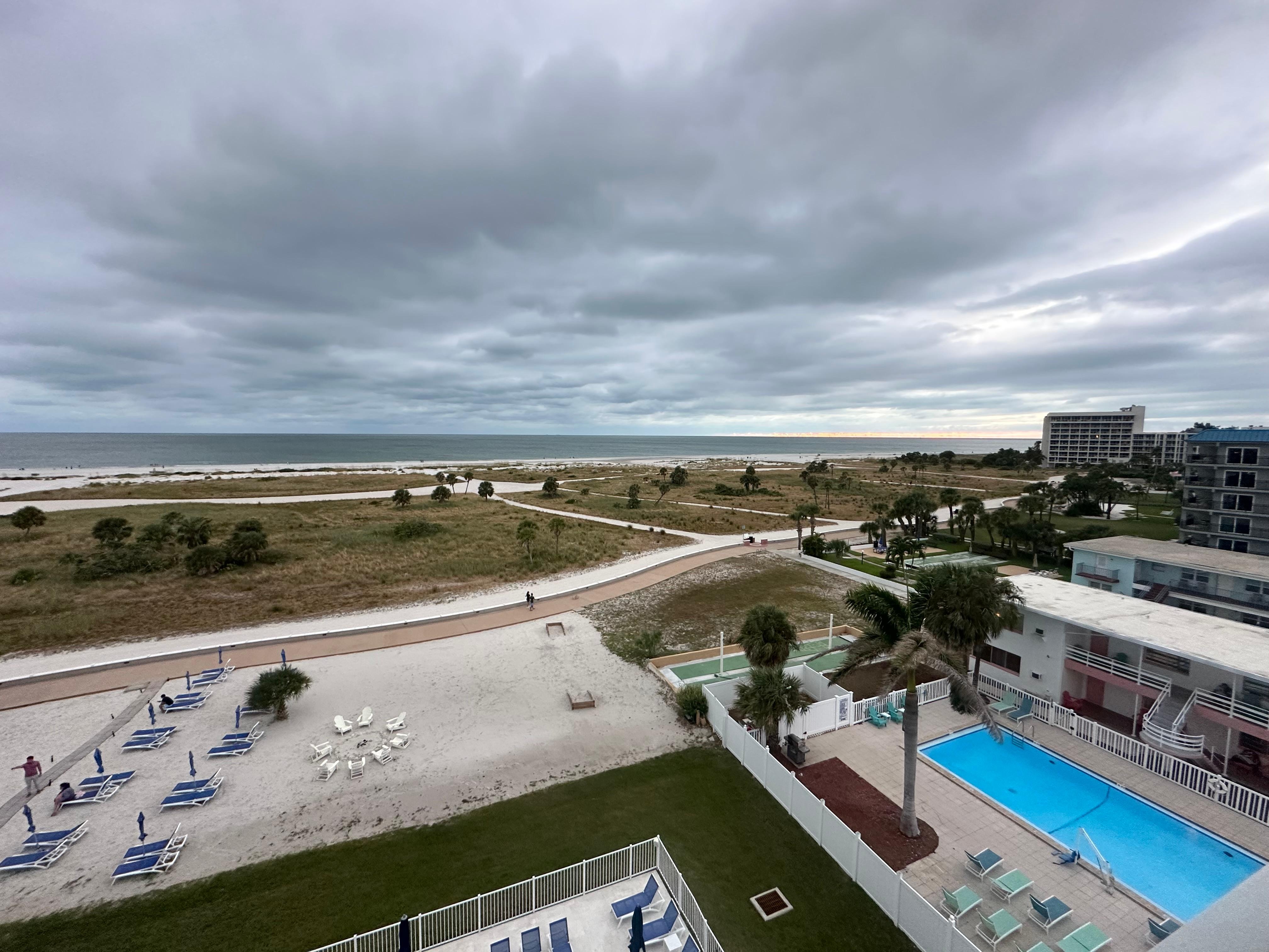 Happened to be cloudy our first day but perfect the rest of the days! 