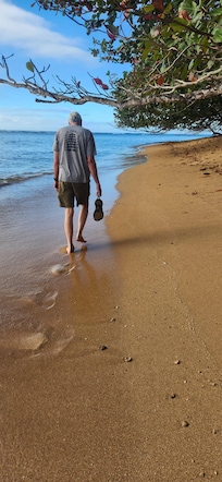Just downhill on the beach near 1 Hotel