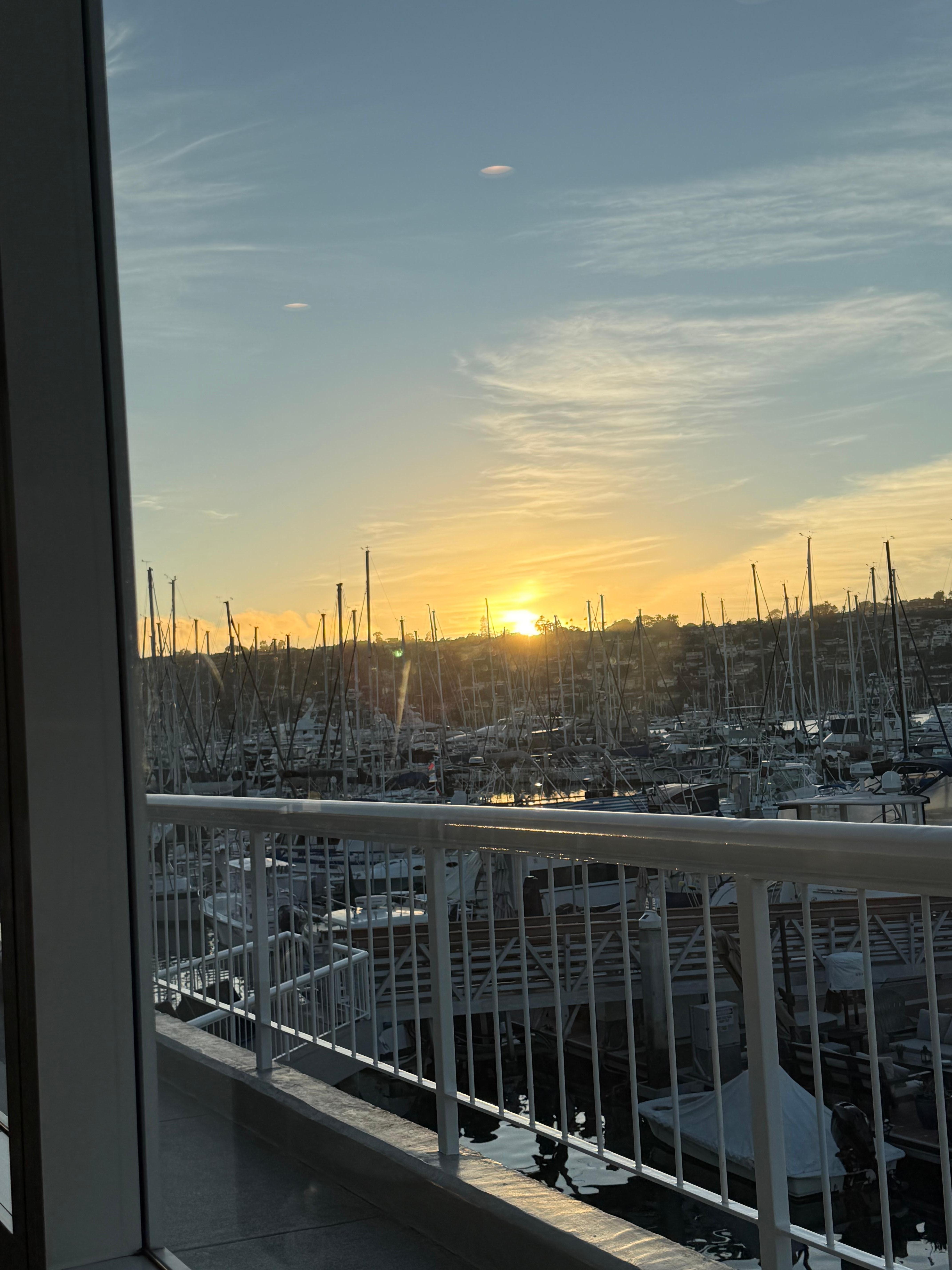 View from restaurant 