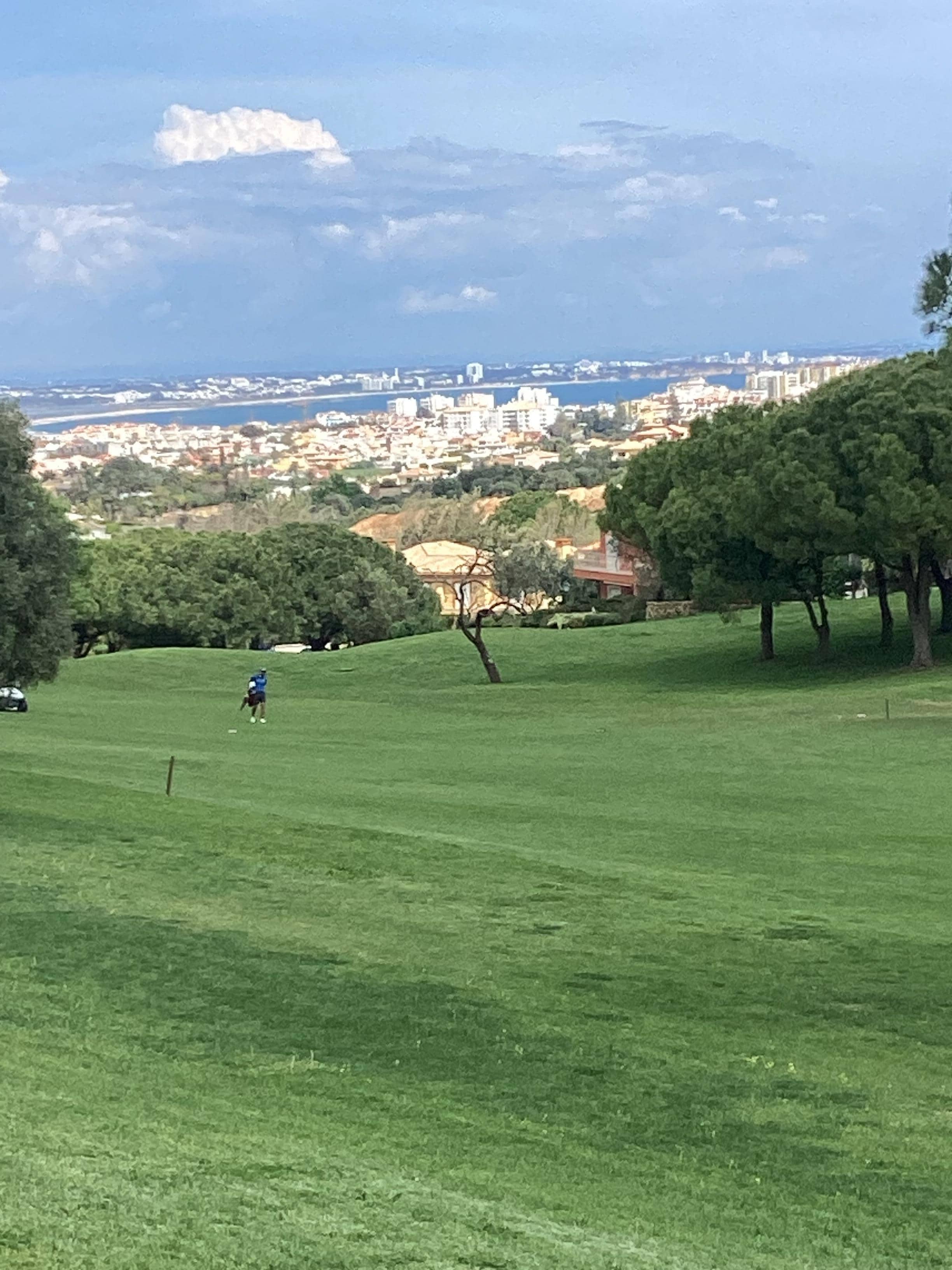 View of Lagos from the balcony 