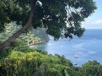 View from the Mango Tree restaurant