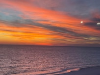 perfect sunset from deck