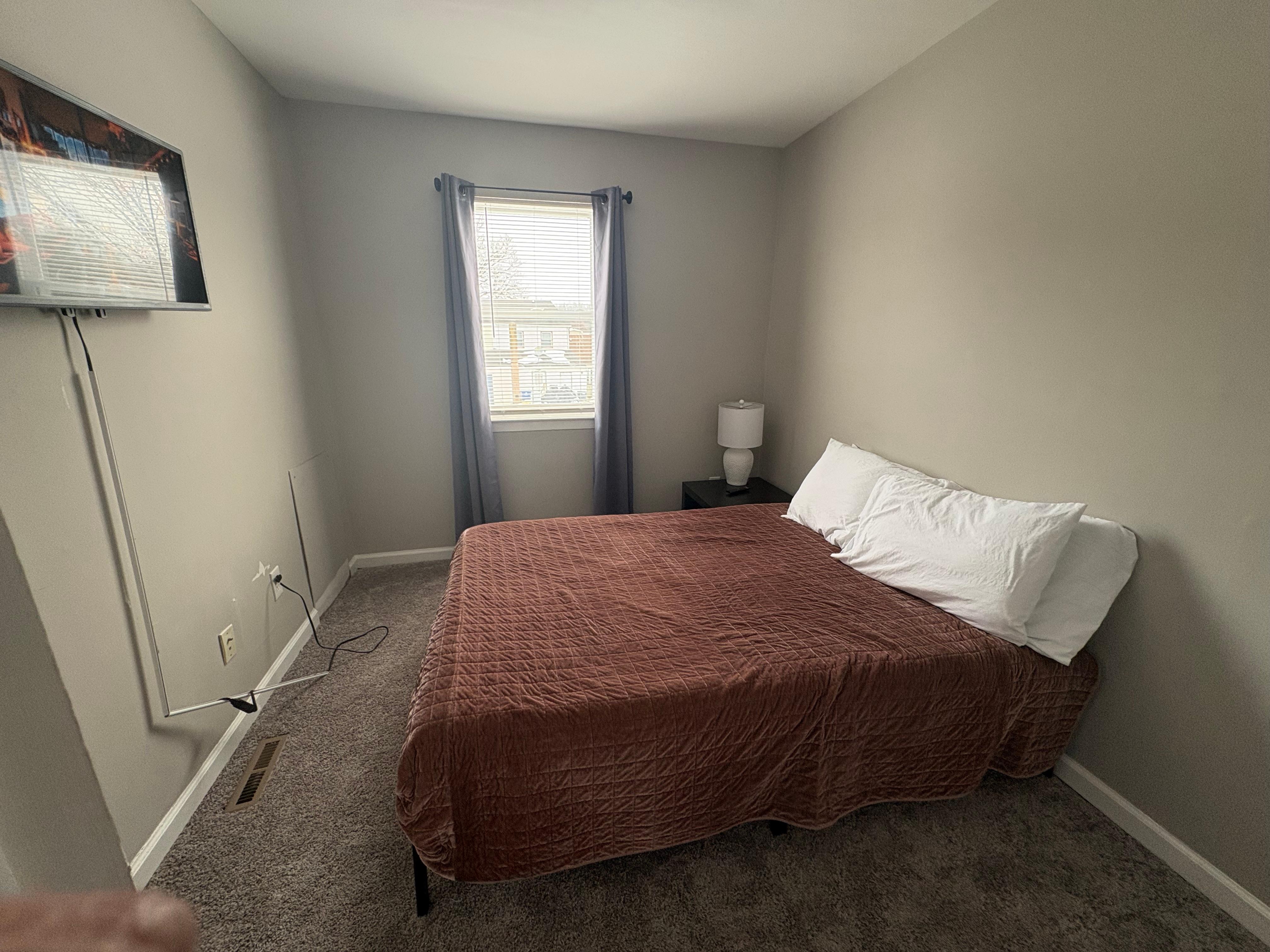 This was one of four bedrooms