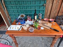 Our lunch spread