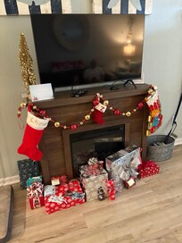 Perfect way for us to celebrate Christmas away from home.