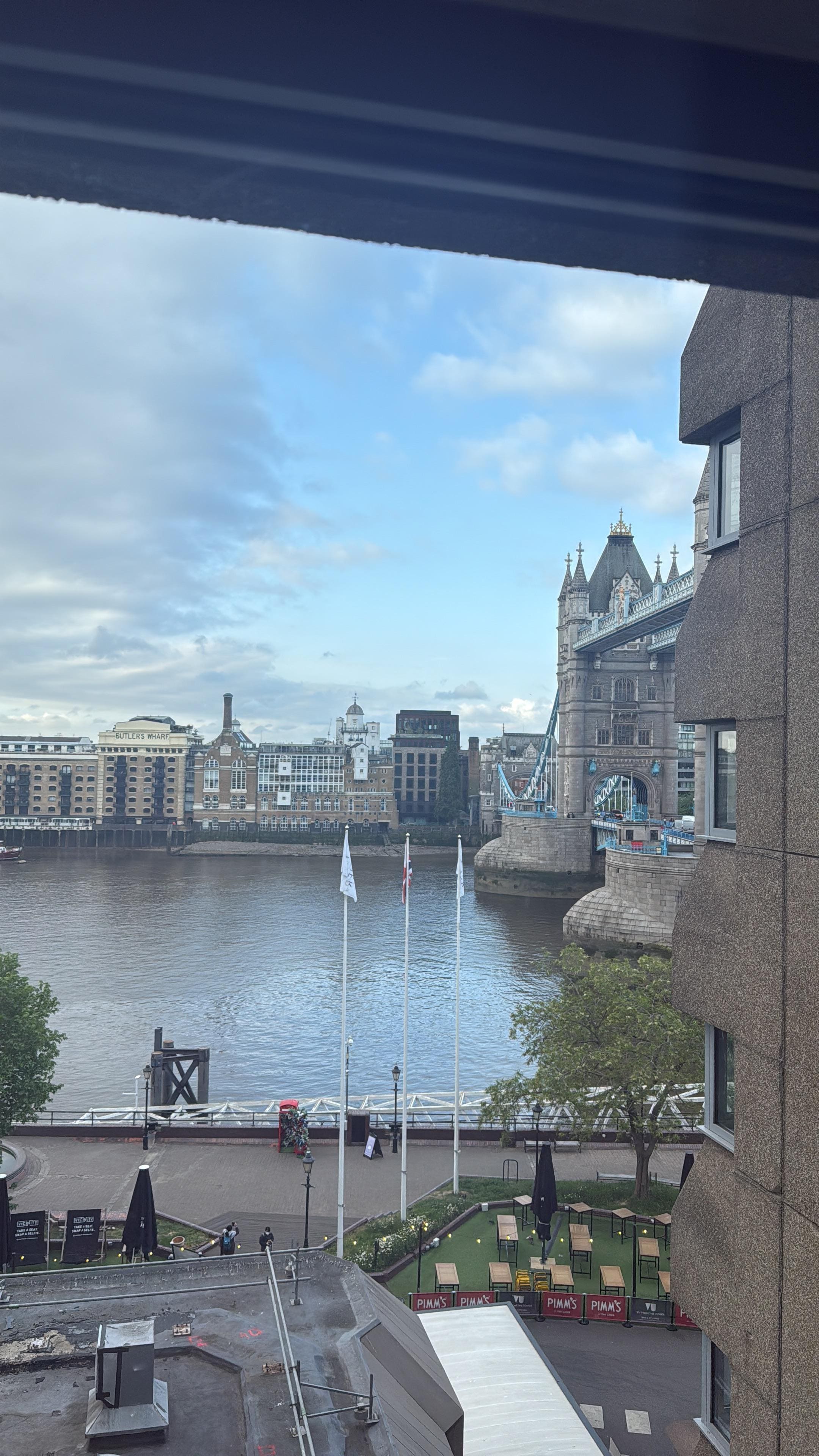 The view from our room