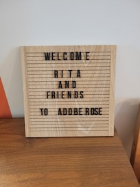 This was how we were greeted