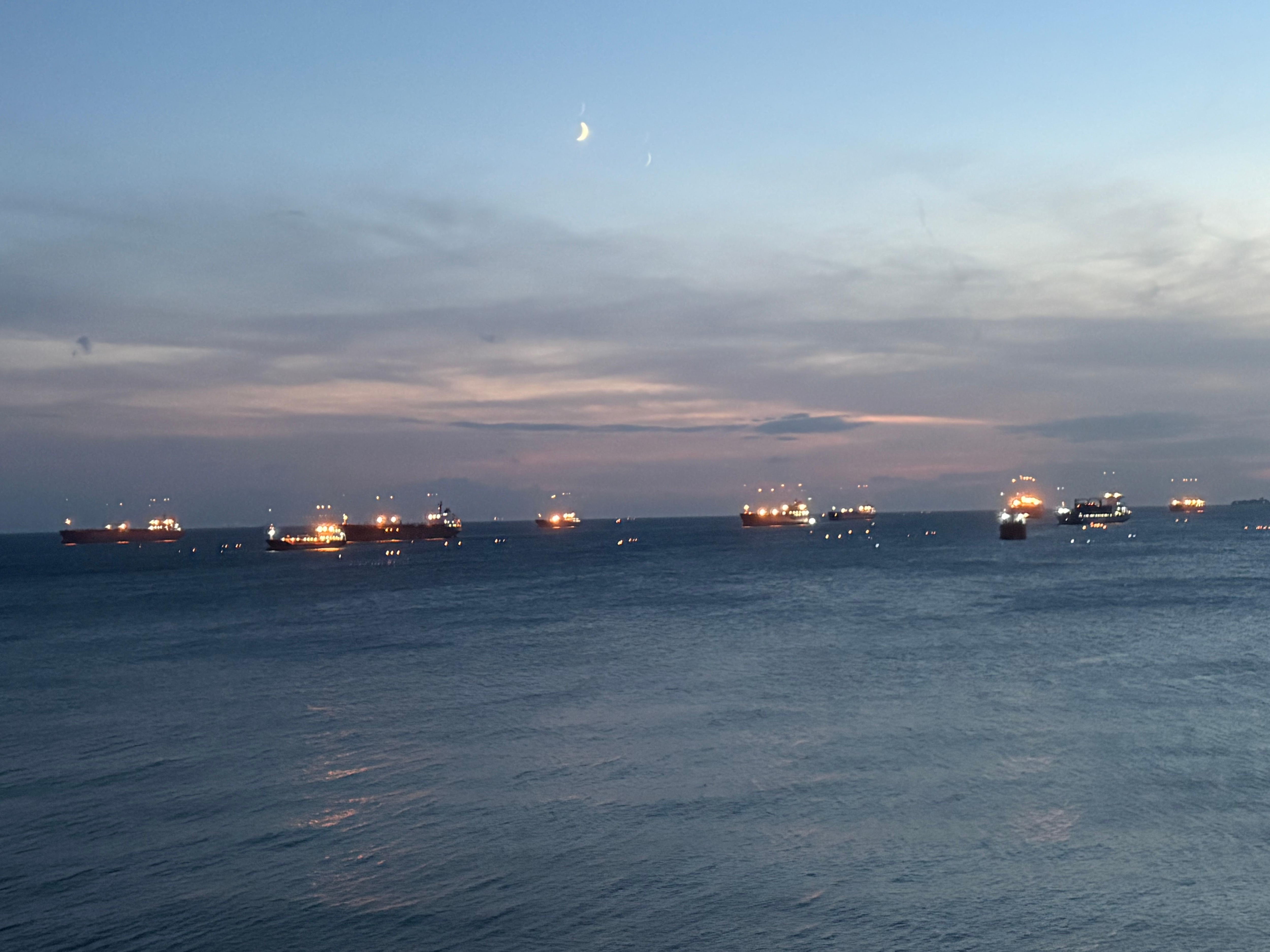 View from the ahopping centre restaurant 