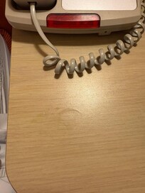 More stains in a what was supposed to be a clean room