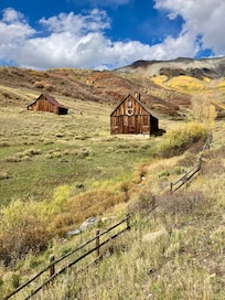 Barns near the Telluride Airport