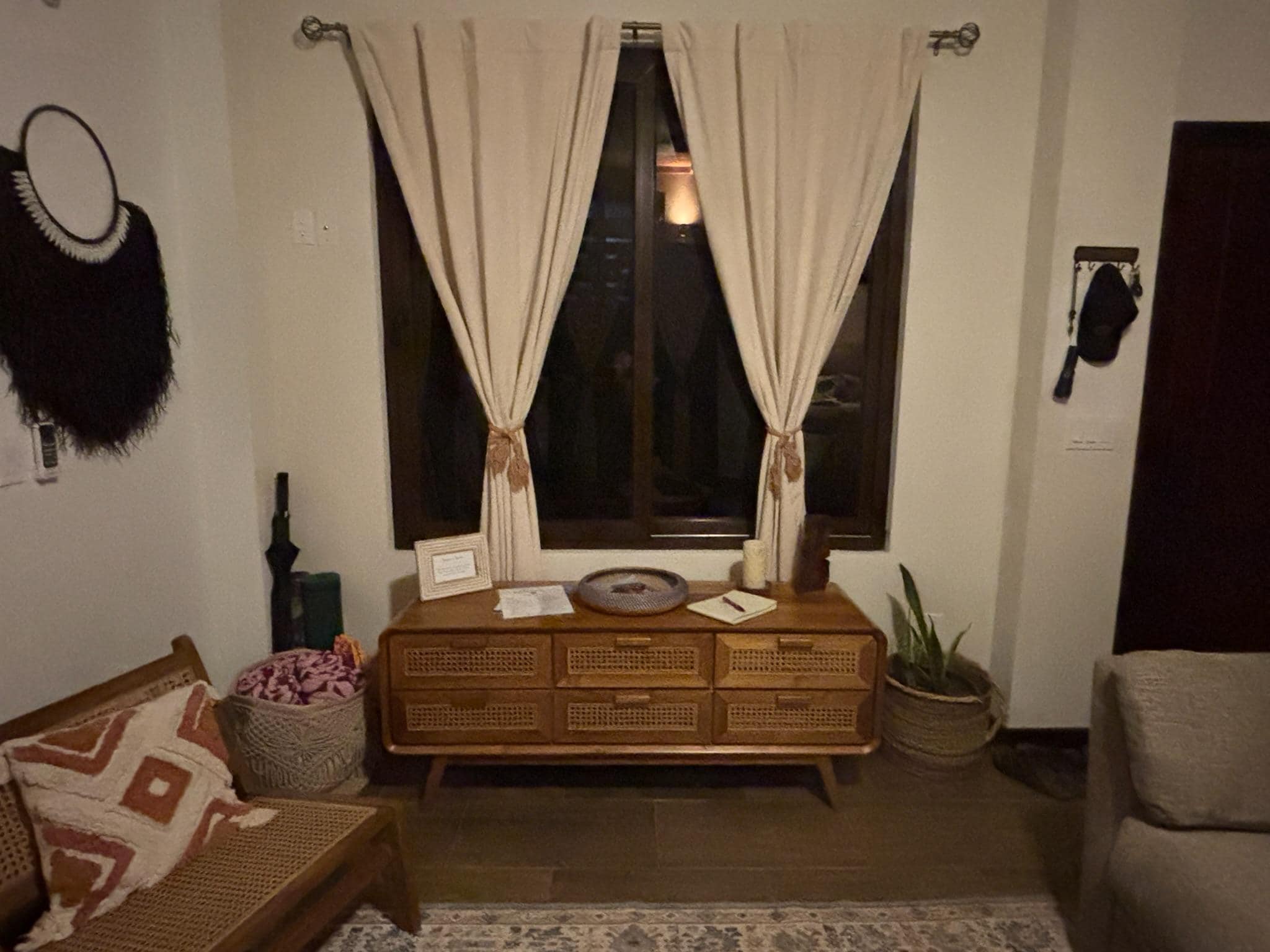 Tastefully decorated - wife called it a boho paradise