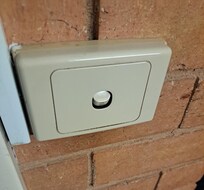 Power switch fallen in