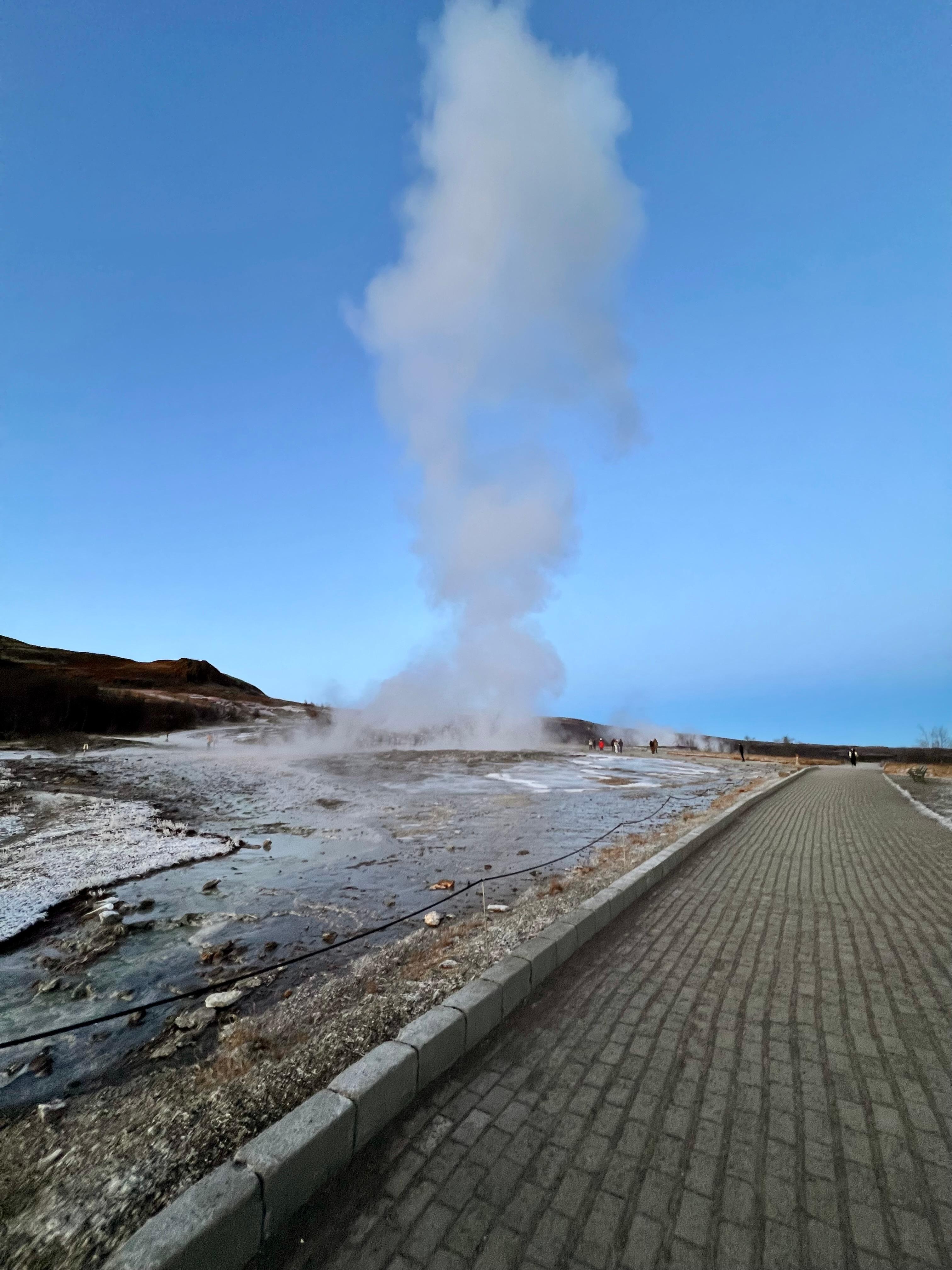 Geysir 5 min walk