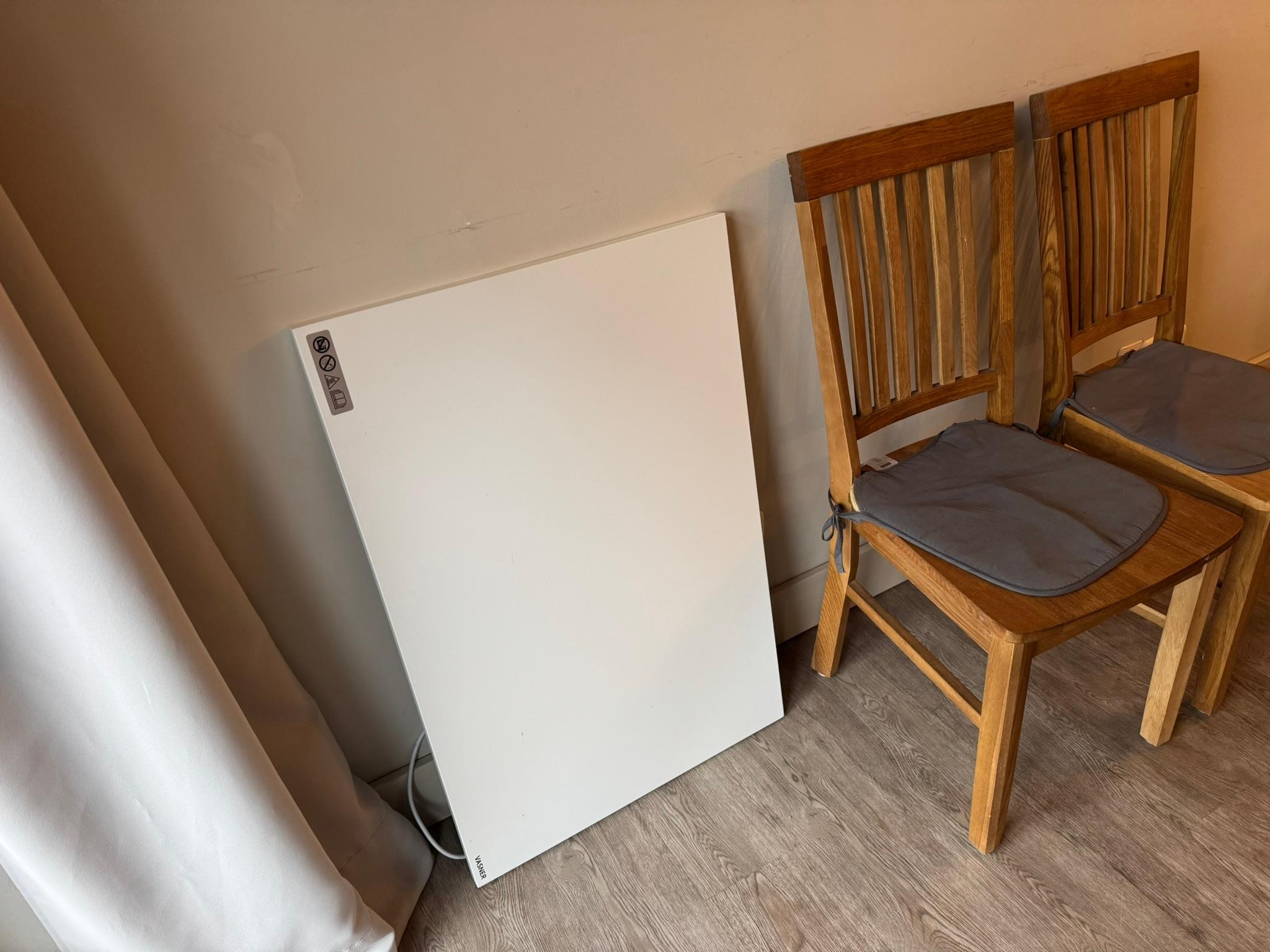 Gut aber warum nicht an der Wand?