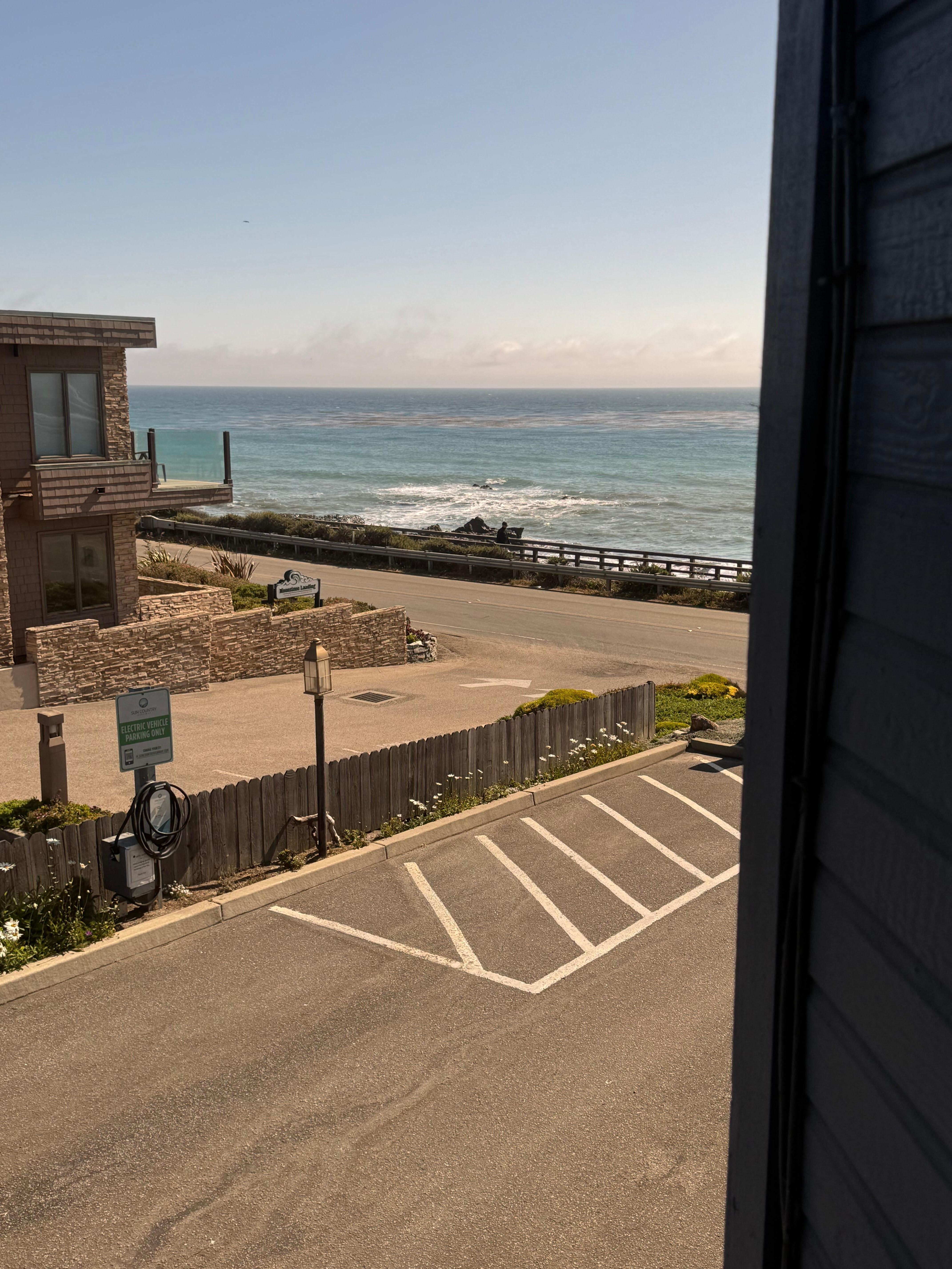 View from our room.